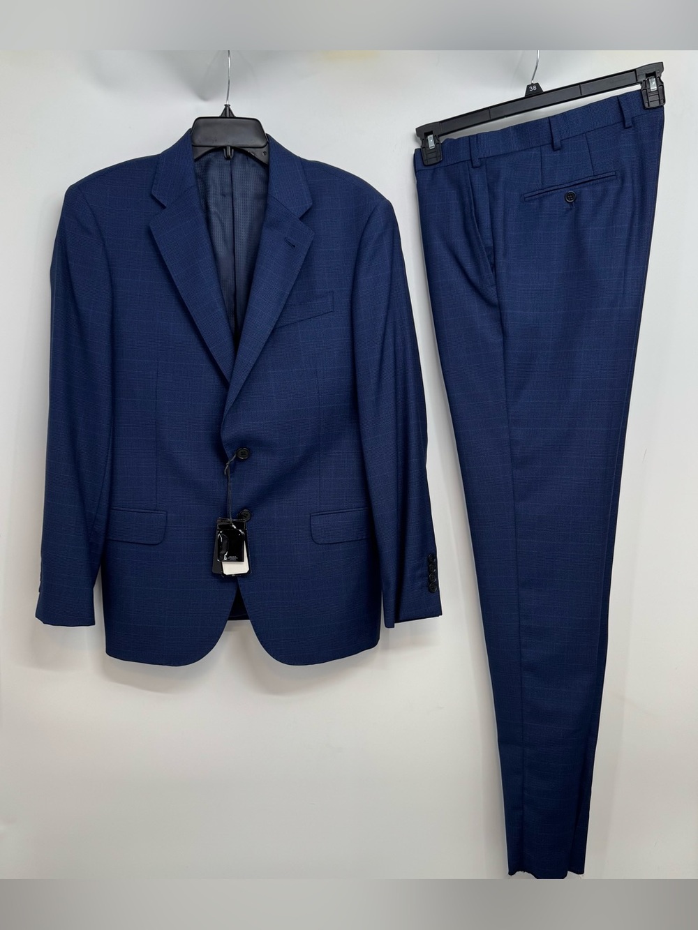 NWT Emporio Armani Mens G Line Business Suit 40S Blue 34 X 35.5” Unhemmed $1695